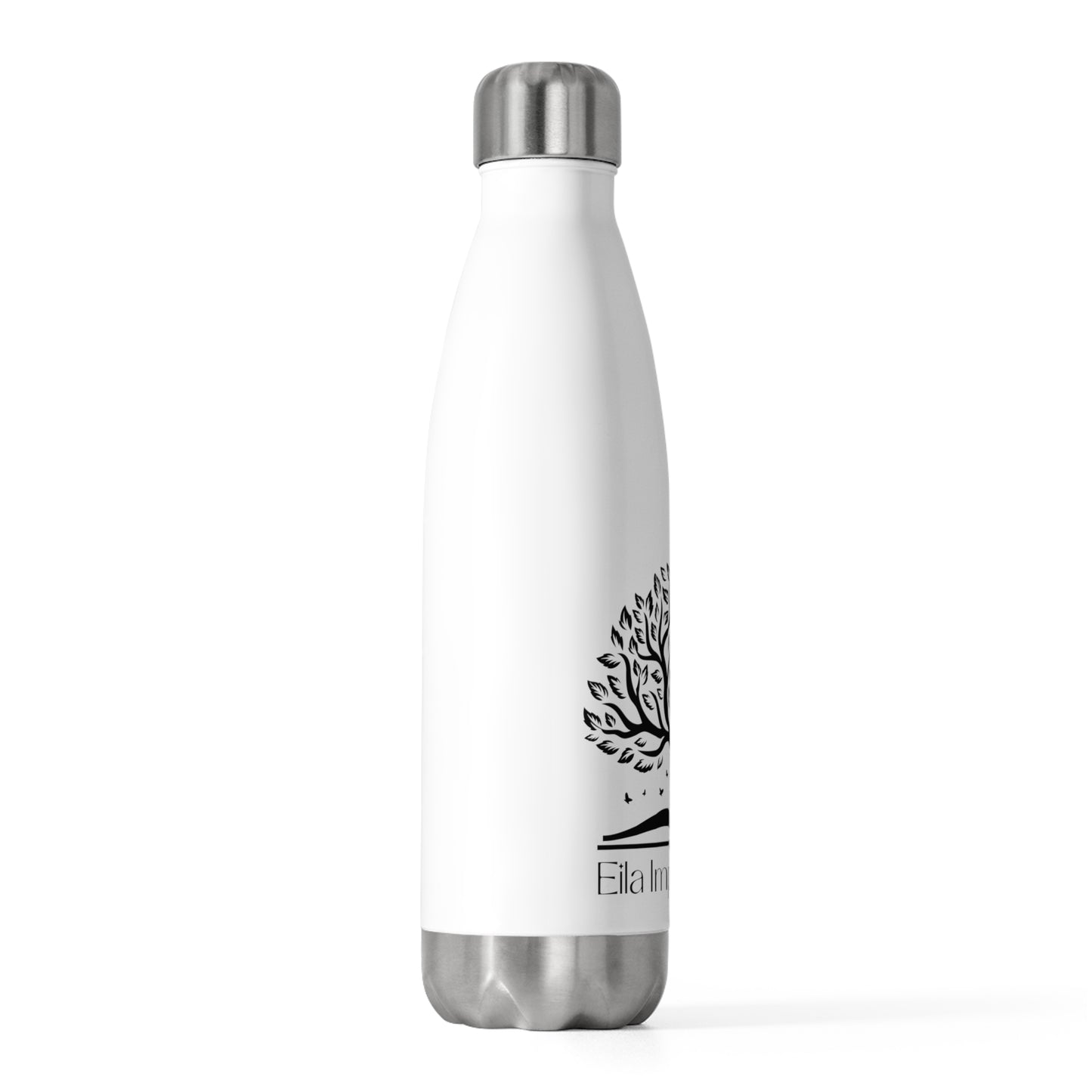 Water Bottle 20oz Insulated - White