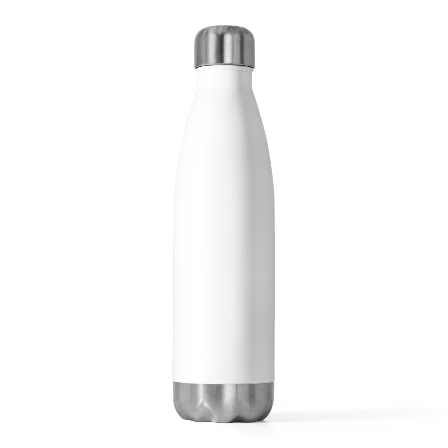 Water Bottle 20oz Insulated - White