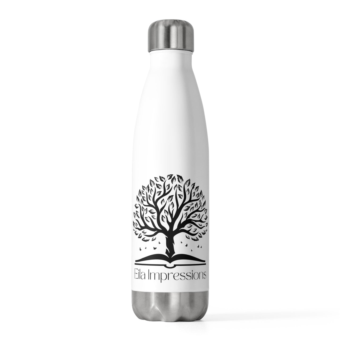 Water Bottle 20oz Insulated - White